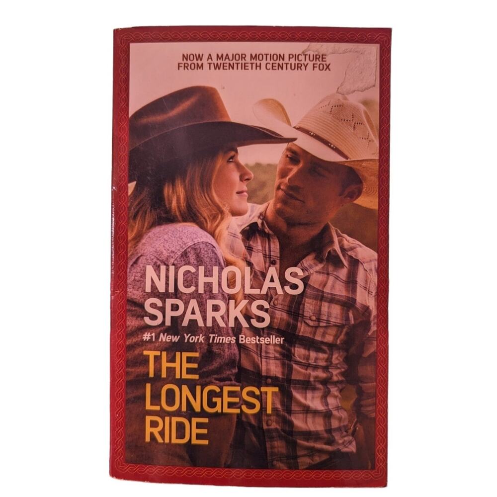 The Longest Ride - Nicholas Sparks - Paperback Book